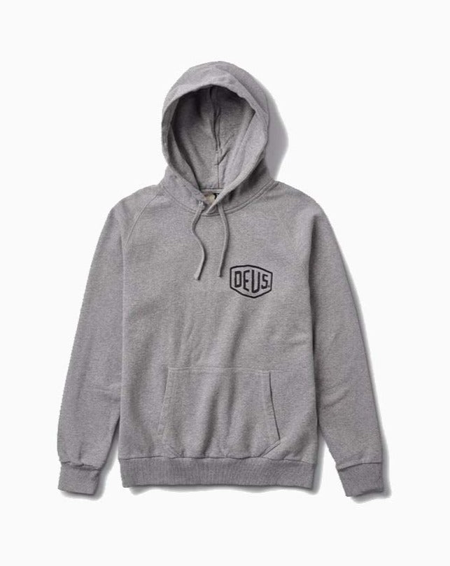 Deus ex Machina Ibiza Address Hoodie Grey Marle