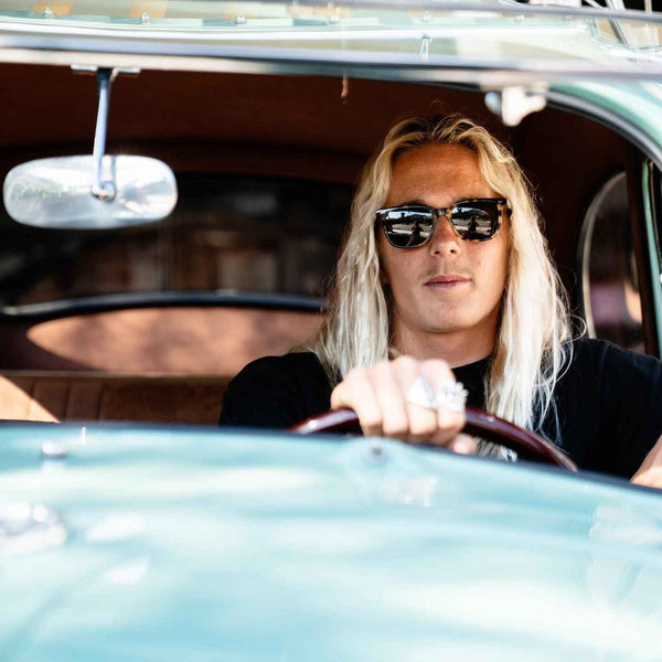 Electric Birch Gloss Spotted Tort Polarized - Grua Surf Co.