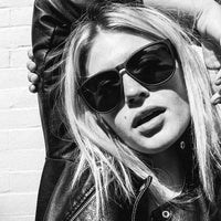 Electric Encelia Gloss Black Polarized - Grua Surf Co.