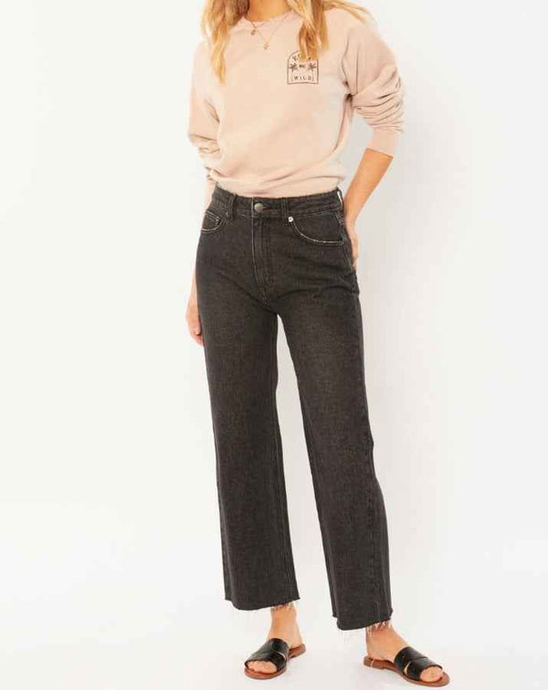 Amuse Society Gabi Crop Flare Pant - Grua Surf Co.
