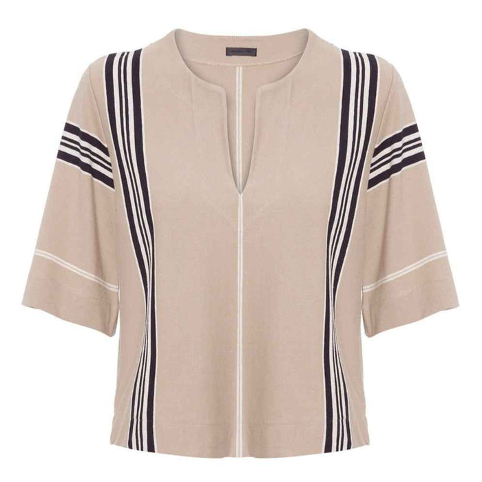 Osklen Raw Stripe Top