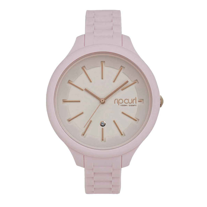 Rip Curl Deluxe Horizon Silicon Watch Pink Rose - Grua Surf Co.