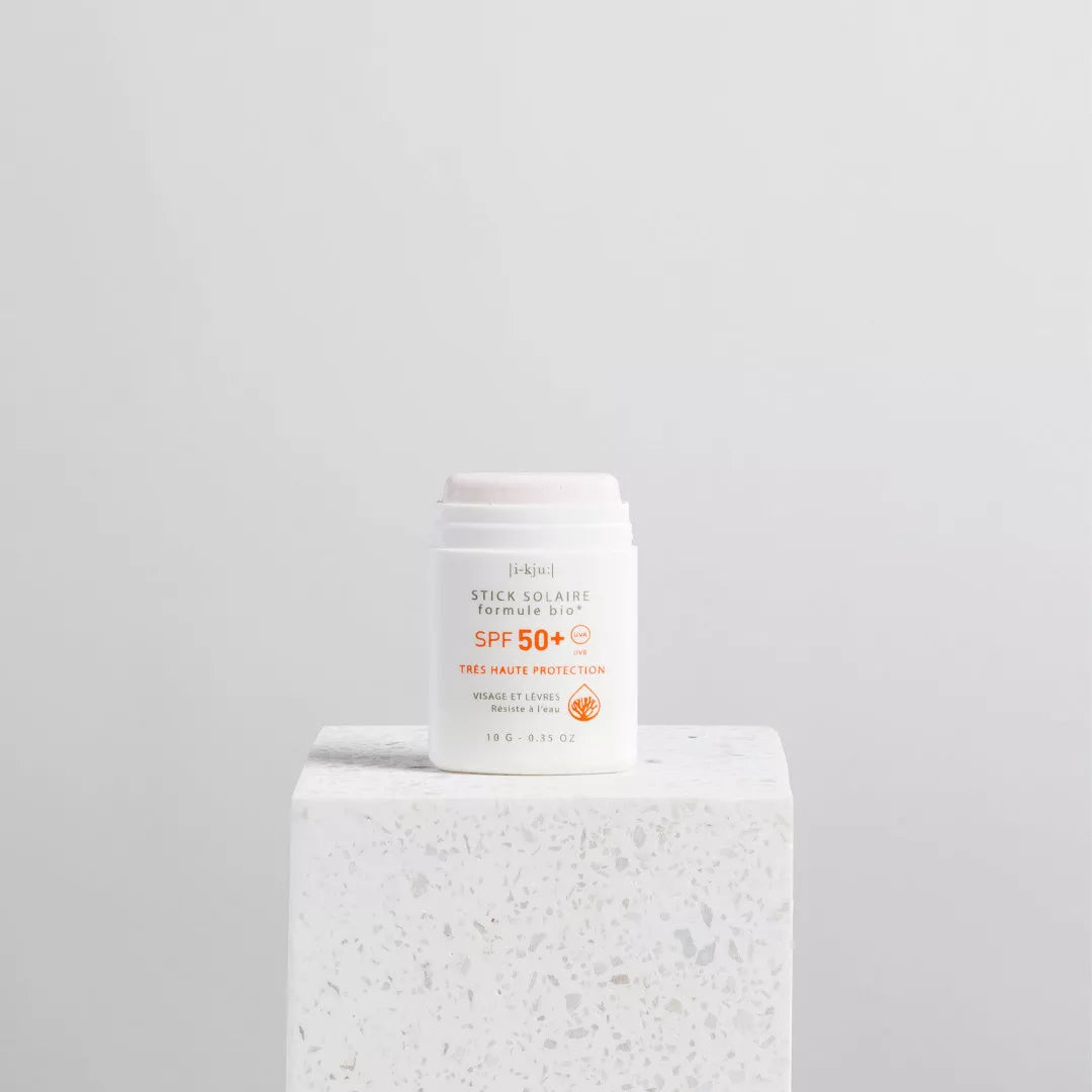 White Organic SPF 50+ Sunscreen Stick