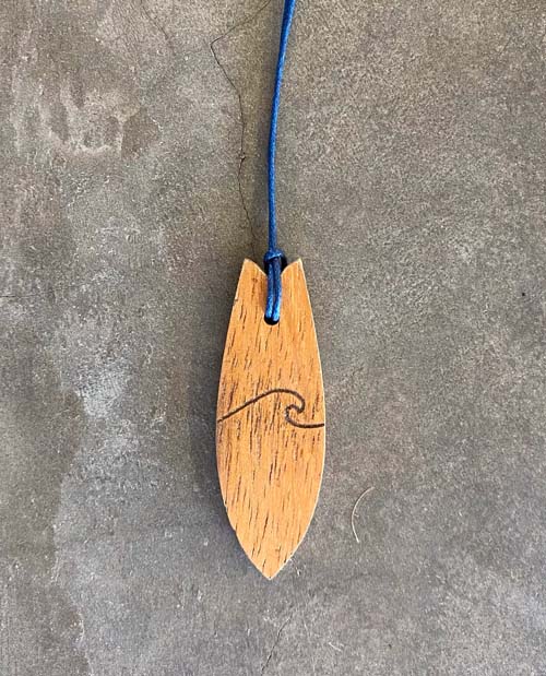 Surfboard Necklace